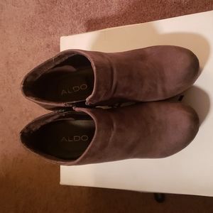 Aldo wedge bootie